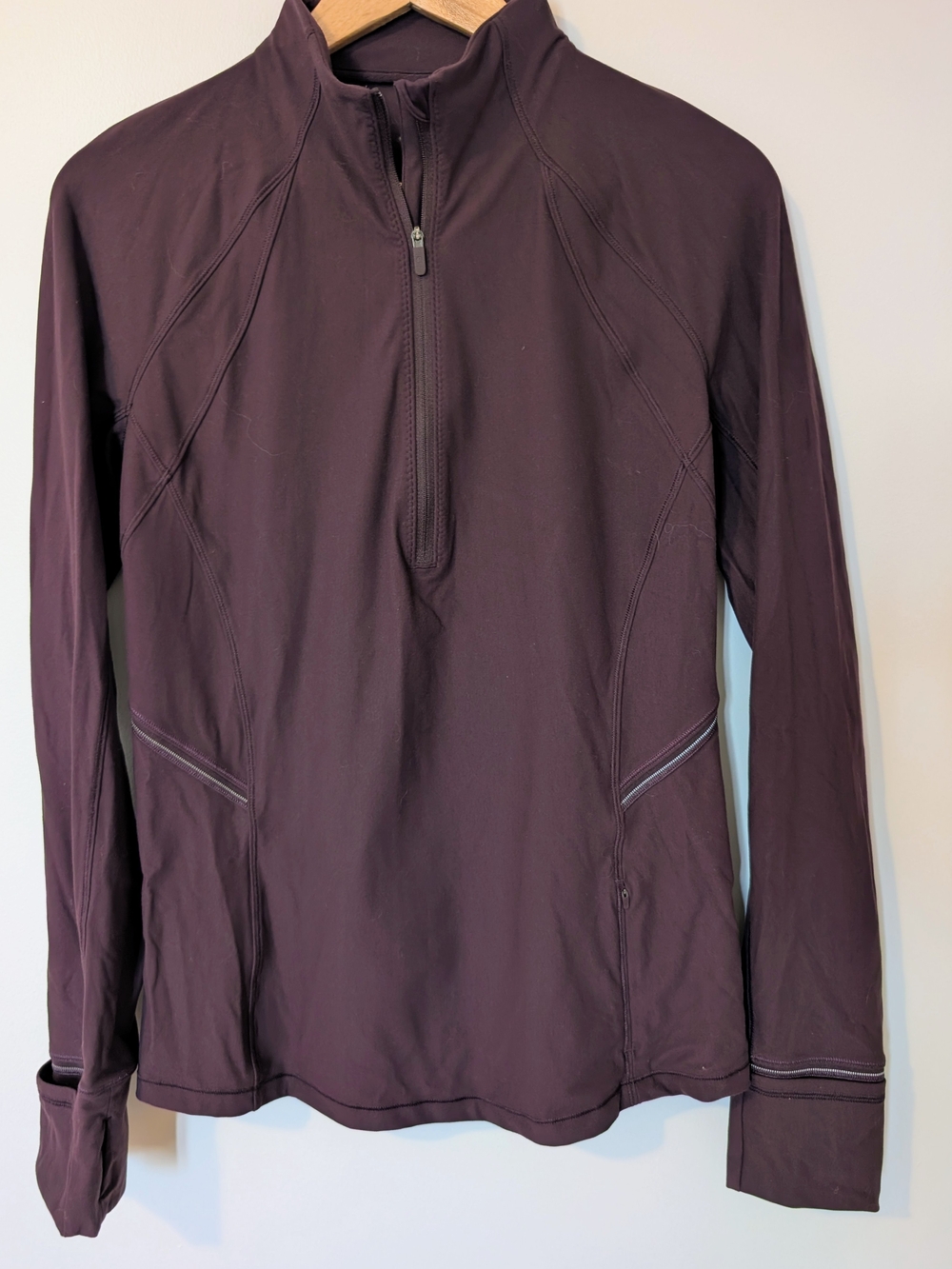 lululemon athletica Black Cherry Half Zip